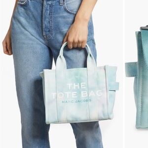 Marc Jacobs Blue Tie-Dye Shoulder Bag